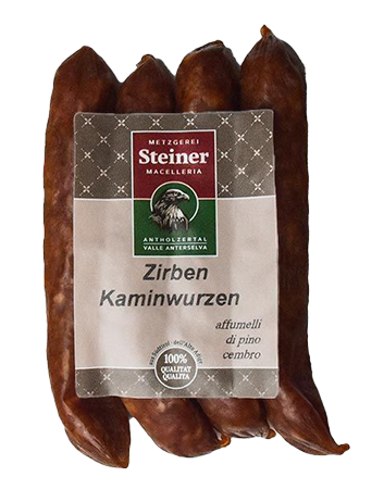 Kaminwurzen al pino cembro - 0.15kg - Metzgerei Steiner