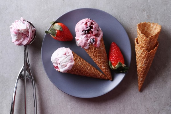 Yogurt gelato fatto in casa