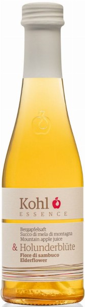 Bergapfelsaft mit Holunderblüte - 200ml - Kohl Bergapfelsäfte