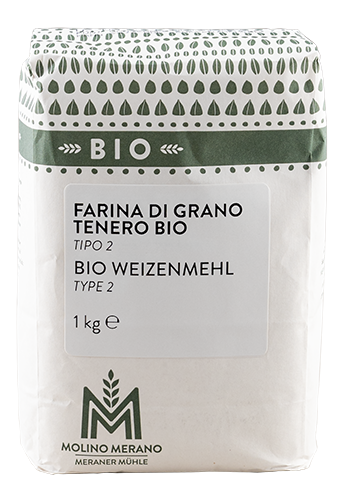 Weizenmehl Type 2 1kg bio - 1Paket(e) - Meraner Mühle