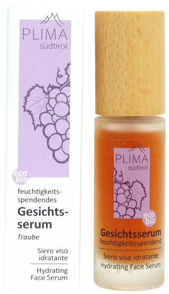 Siero viso idratante Uva Bio - 30ml - Plima Südtirol