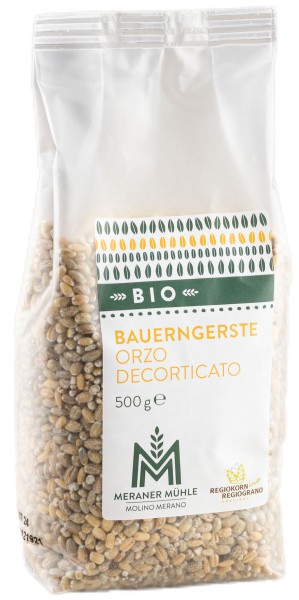 Orzo decorticato Regiograno Bio - 500g - Meraner Mühle