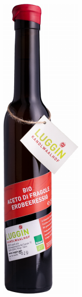 Aceto di fragole Bio - 250ml - Luggin