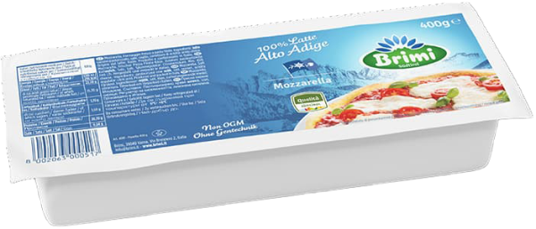 Mozzarella Panetto - 400g - Brimi
