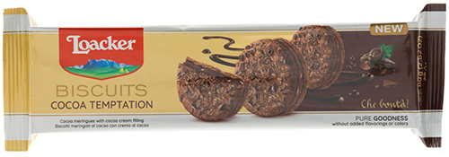 Biscuits "Cocoa Temptation" - 80g - Loacker
