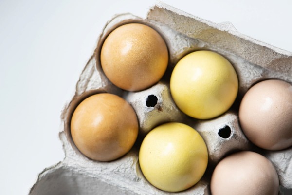 Ostereier mit Naturfarben färben