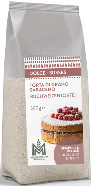 Torta grano saraceno miscela - 500g - Meraner Mühle