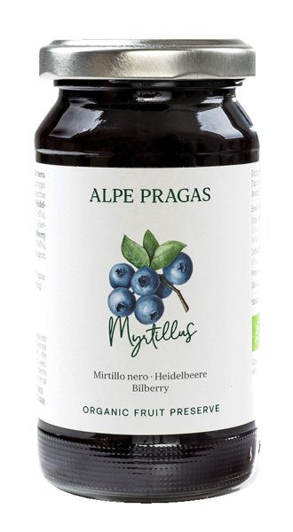 Mirtilli neri Bio Composta - 220g - Alpe Pragas
