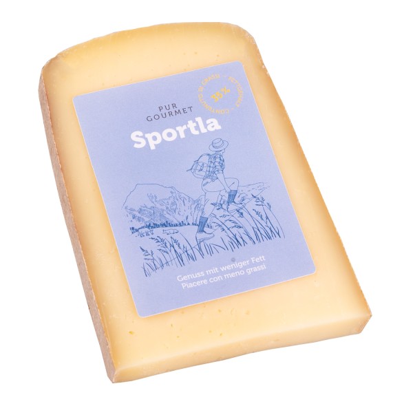 Halbfettkäse "Sportla" - 0.28kg - Sennerei Burgeis