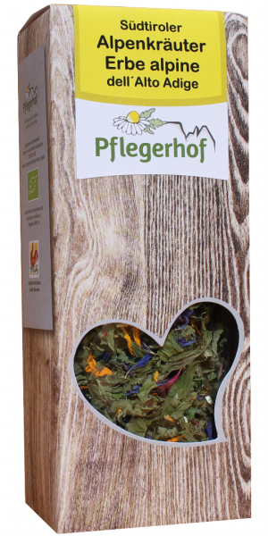 Südtiroler Alpenkräuter Tee Bio - 18g - Pflegerhof 