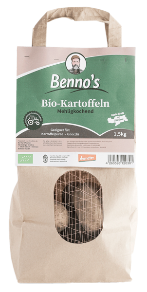 Kartoffeln vorwiegend festkochend Bio - 1.5kg - Feichter Bernhard