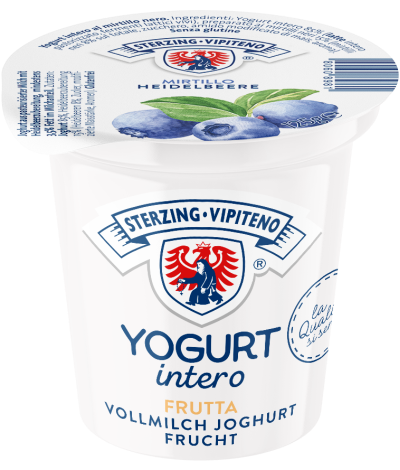 Heidelbeere Vollmilchjoghurt - 125g - Milchhof Sterzing