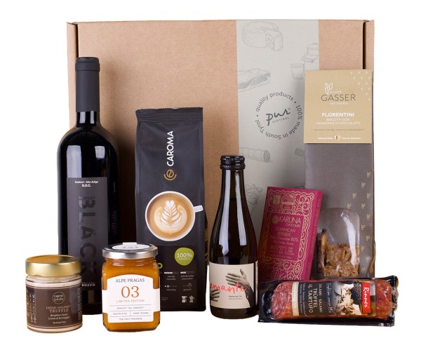 "Gourmet Selection" Geschenkspackung - 1St. - Pur Geschenke 