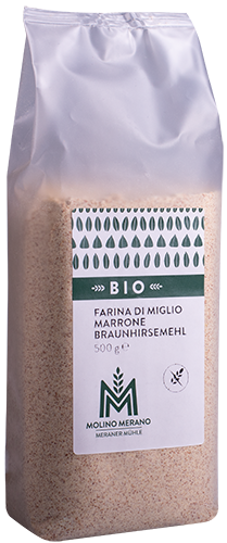 Braunhirsemehl glutenfrei Bio - 500g - Meraner Mühle