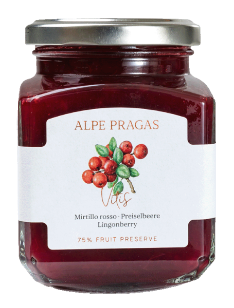 Rote Johannisbeere Fruchtaufstrich - 335g - Alpe Pragas