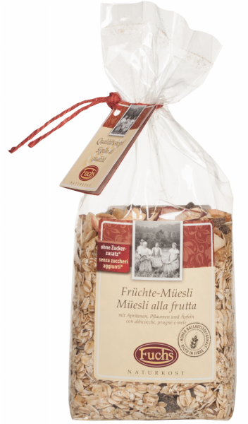 Müsli con Frutta - 375g - Fuchs Privatmühle