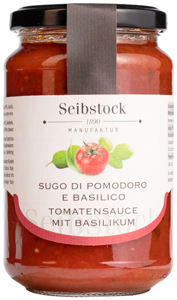 Sugo con Basilico - 350g - Seibstock Manufaktur