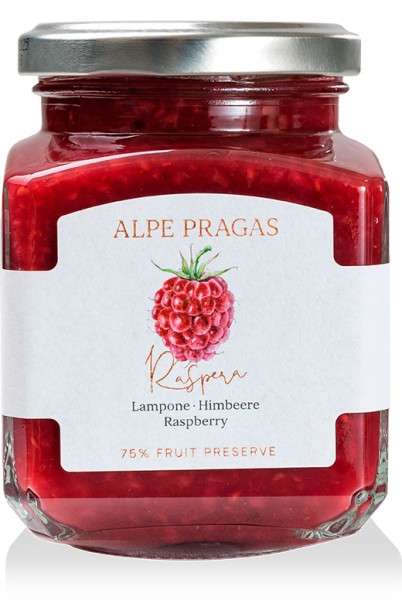 Himbeere Fruchtaufstrich 600g - 600g - Alpe Pragas
