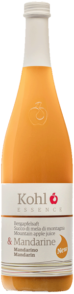 Succo di mela di montagna e mandarino - 200ml - Kohl Bergapfelsäfte