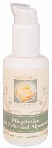 Emulsione al cembro e rodondendro per il corpo Bio - 100ml - Kräuterreich Wegleit