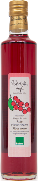 Sciroppo di Ribes rosso Bio - 0.5l - Partschillerhof