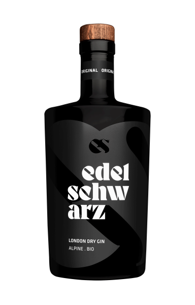 Edelschwarz Organic Gin Bio - 0.5l - Edelschwarz