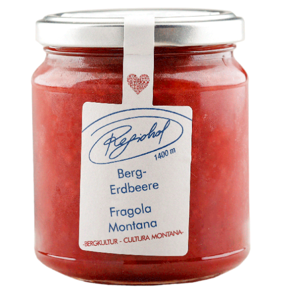 Fragole di montagna Composta - 340g - Regiohof 