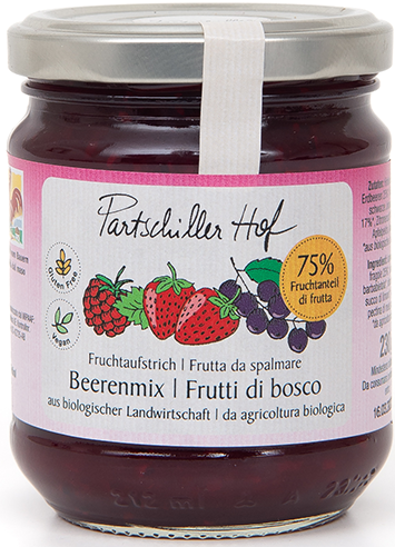 Frutti di bosco Bio Composta - 230g - Partschillerhof