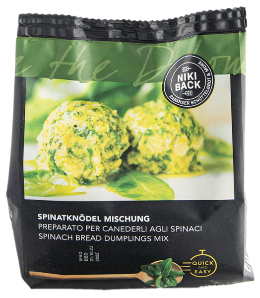 Preparato canederli agli spinaci - 140g - NIKI BACK GMBH / SRL