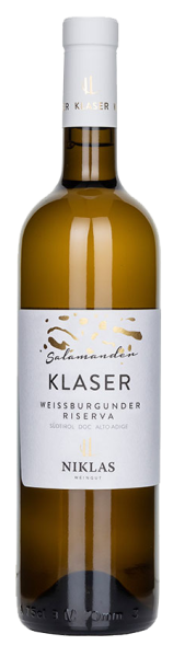 Pinot bianco Riserva "Klaser Salamander" 2022 - 0.75l - Weingut Niklas