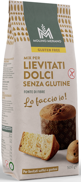 Mischung für Hefesüssgebäck glutenfrei - 500g - Meraner Mühle
