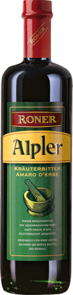 Kräuterbitter "Alpler" - 0.7l - Brennerei Roner
