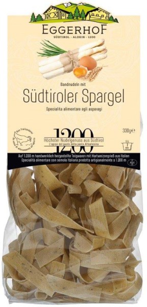 Bandnudeln Spargel - 310g - Eggerhof