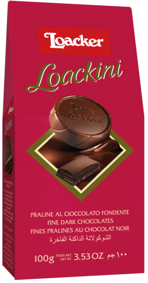 Loackini Dark - 100g - Loacker