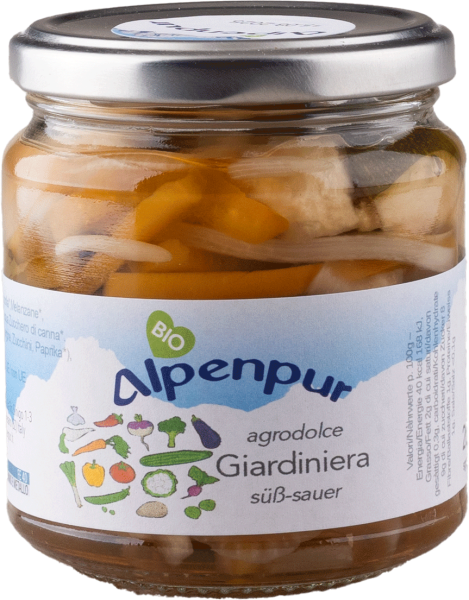 Mix agrodolce Giardiniera Bio - 260g - Alpenpur