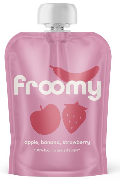 "Froomy" Apfel, Banane & Erdbeere bio - 90g - Fructus Meran AG/SPA