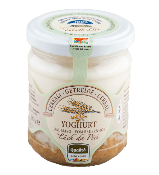 Getreide-Joghurt vom Bauernhof - 180g - Lüch da Pcëi