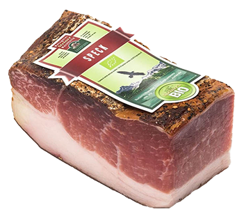 Speck Mittelstück Bio - 0.48kg - Metzgerei Steiner