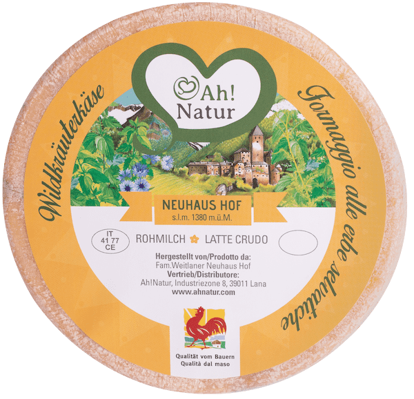 Wildkräuterkäse - 0.65kg - Neuhaus Hof