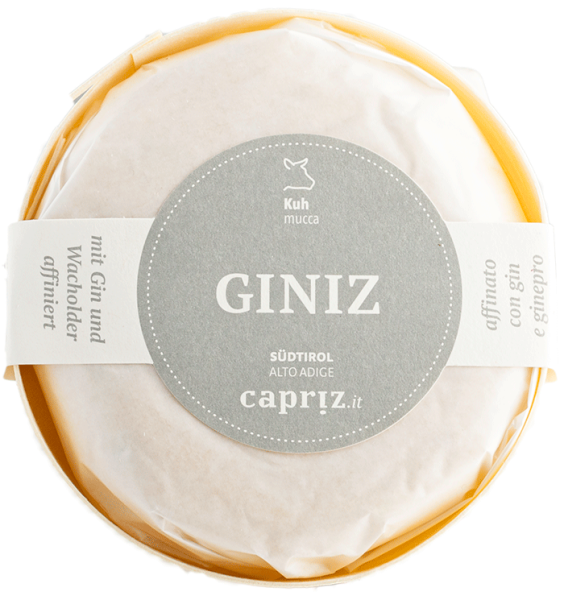 Formaggio molle "GINiz" di latte vaccino - 0.2kg - Capriz Feinkäserei