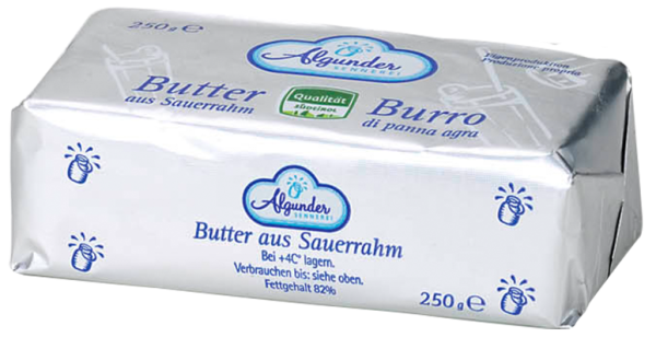 Butter Sauerrahm - 250g - Algunder Sennerei