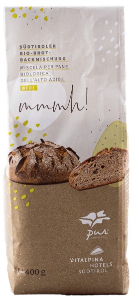 Brotbackmischung "Vitalpina" Bio - 400g - Vitalpina Hotels