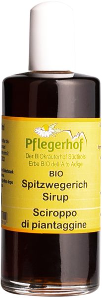 Spitzwegerichsirup Bio - 100ml - Pflegerhof 