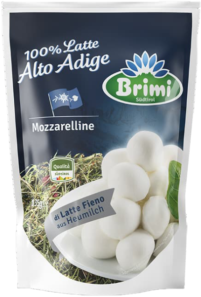 Mozzarelline latte a fieno - 135g - Brimi