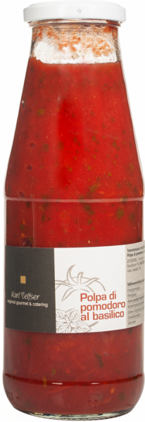 Tomatensauce mit Basilikum - 400g - Karl Telfser
