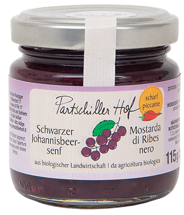 Mosttarda di ribes nero Bio - 115g - Partschillerhof