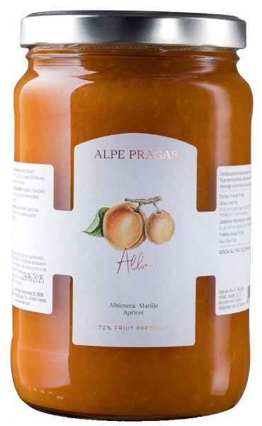 Composta di albicocche - 1800g - Alpe Pragas