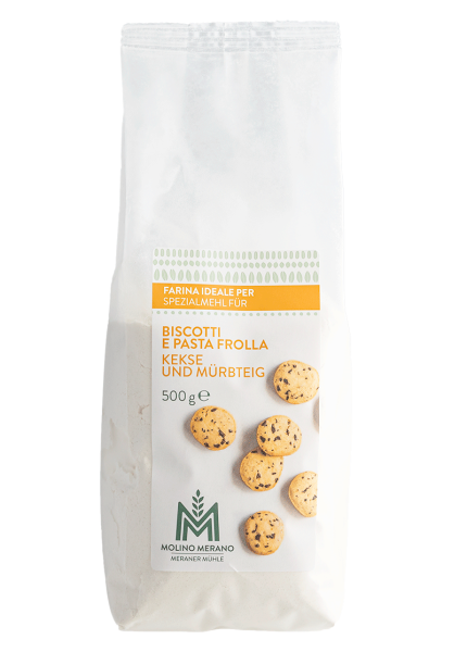 Spezialmehl für Kekse und Mürbteig - 500g - Meraner Mühle