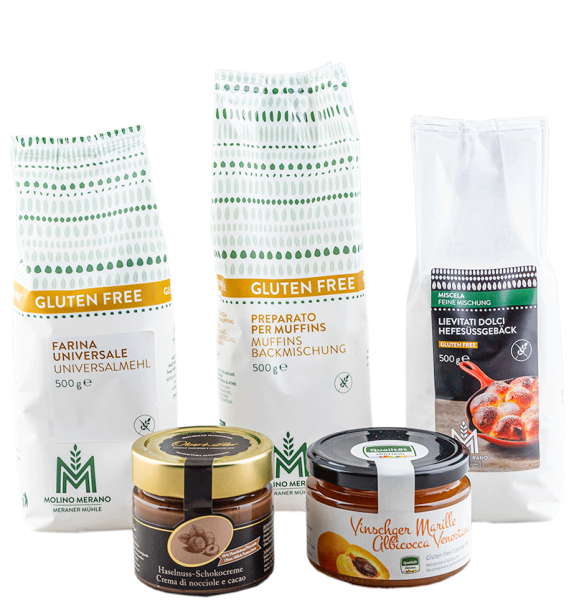 "Kekse & Kuchen glutenfrei" Backset - 1Paket(e) - Meraner Mühle