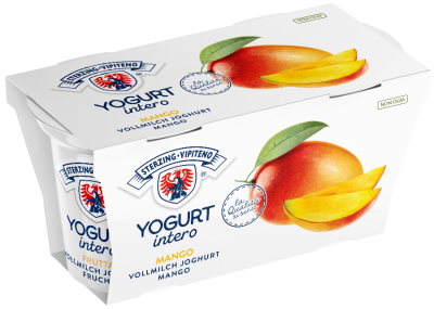 Mango Vollmilchjoghurt - 250g - Milchhof Sterzing